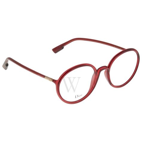 dior burgundy white glasses|Women's DIOR Eyeglasses .